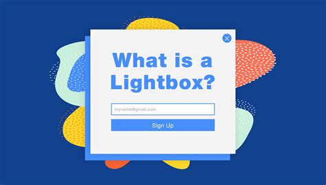 what is a lightbox on a website and how does it enhance user engagement on web pages?